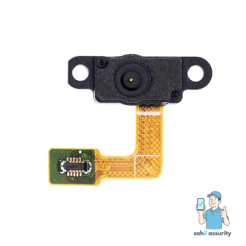 Fingerprint Sensor with Flex Cable for Samsung Galaxy A50s Black thumbnail